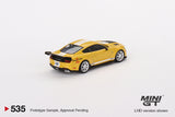 1:64 Ford Shelby GT500 Dragon Snake Concept -- Yellow -- Mini GT
