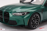 1:18 BMW M3 Competition (G80) -- Isle of Man Green Metallic -- TopSpeed Model