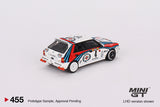 1:64 Lancia Delta HF Integrale -- Martini 1992  Monte Carlo Winner #4 -- Mini GT