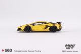 1:64 Lamborghini Aventador SVJ -- Giallo Orion (Yellow) -- Mini GT MGT00563