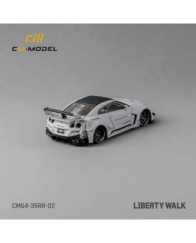 1:64 Nissan R35 LBWK GT35RR Super Silhouette -- Grey -- CM-Model