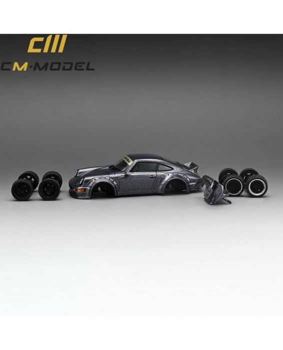 1:64 RWB 964 -- Metallic Grey -- CM-Model Porsche 911