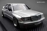 1:18 Mercedes-Benz W201 190E PANDEM -- Silver -- Ignition Model IG3768