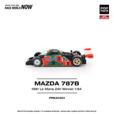 (Pre-Order) 1:64 1991 Le Mans 24h Winner -- #55 Mazda 787B -- Pop Race