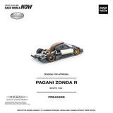 (Pre-Order) 1:64 Pagani Zonda R -- White -- Pop Race