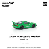 (Pre-Order) 1:64 Mazda RX-7 (FC3S) RE-AMEMIYA -- Green -- Pop Race