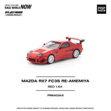 (Pre-Order) 1:64 Mazda RX-7 (FC3S) RE-AMEMIYA -- Red -- Pop Race