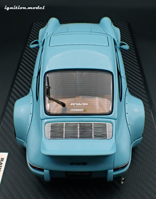 1:18 RWB Backdate (Porsche 911) -- Light Blue -- Ignition Model IG3878