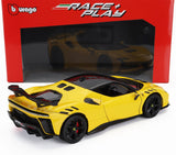 1:18 Ferrari SF90XX Stradale -- Modena Yellow/Black -- Bburago