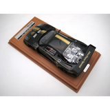 1:18 Ferrari F40 LM 1996 -- JPS Black w/Black Wheels -- Tecnomodel