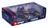 (Pre-Order) 1:43 2023 Red Bull Racing 2-Pack Set -- Max Verstappen/Sergio Perez -- Bburago F1