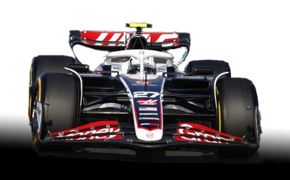 (Pre-Order) 1:43 2024 Nico Hulkenberg -- Saudi Arabia GP -- #27 HAAS VF-24 -- Spark F1
