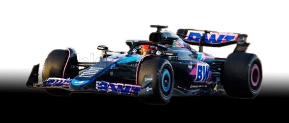 (Pre-Order) 1:43 2024 Esteban Ocon -- Bahrain GP -- #31 Alpine A524 -- Spark F1