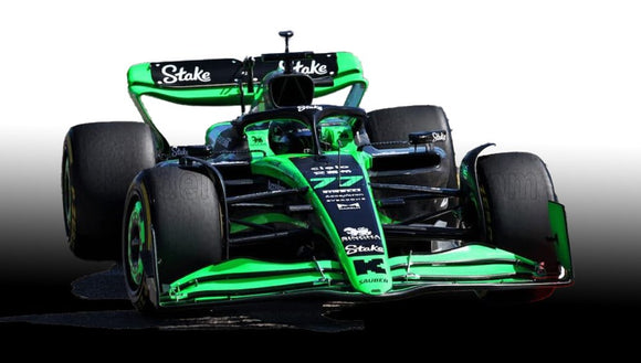 (Pre-Order) 1:18 2024 Valtteri Bottas -- #77 Stake F1 Team KICK Sauber C44 -- Spark F1