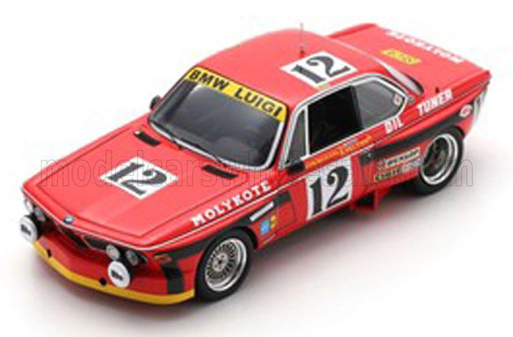 (Pre-Order) 1:43 1974 Spa 24h Winner -- #12 BMW 3.0 CSi -- Spark