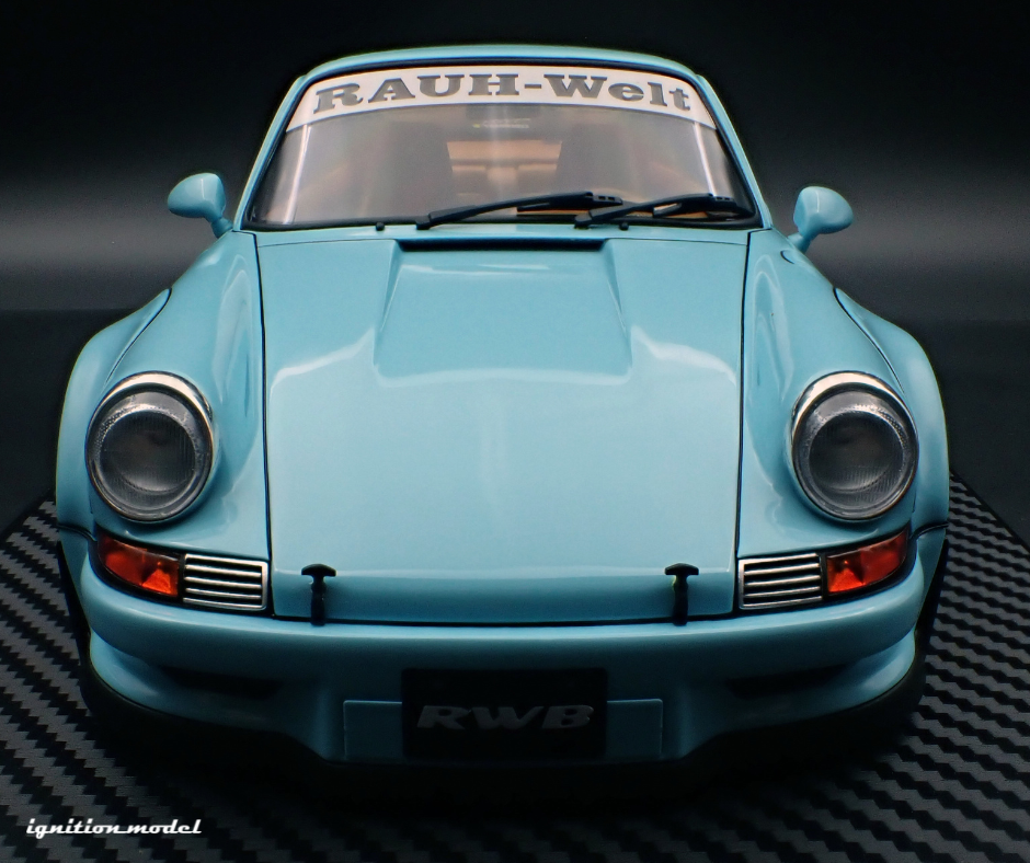 1:18 RWB Backdate (Porsche 911) -- Light Blue -- Ignition Model IG3878
