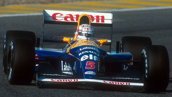 (Pre-Order) 1:12 1992 Nigel Mansell -- British GP Winner -- Williams FW14B -- GP Replicas F1