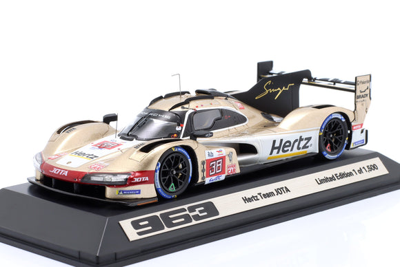 (Pre-Order) 1:43 2023 Le Mans 24h -- #38 Porsche 963 Hertz Team Jota -- Spark