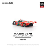 (Pre-Order) 1:64 1991 Le Mans 24h Winner -- #55 Mazda 787B -- Pop Race
