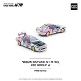 1:64 Nissan R32 Skyline GTR -- JTC 1991 #22 AXIA -- Pop Race