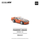 (Pre-Order) 1:64 Datsun 280ZX PANDEM -- Orange -- Pop Race