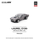 (Pre-Order) 1:64 Nissan Laurel C130 -- Metallic Grey -- Pop Race