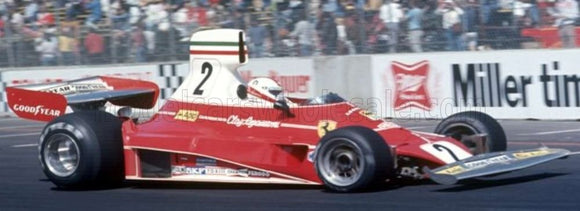 (Pre-Order) 1:18 1976 Clay Regazzoni -- USA GP Winner -- Ferrari 312T2 -- GP Replicas F1
