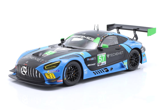 (Pre-Order) 1:18 2021 Daytona 24h Winner -- #57 Mercedes-AMG GT3 Evo -- IXO Models