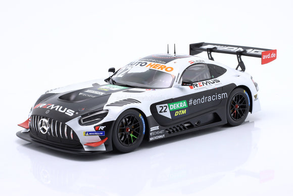 1:18 2021 Lucas Auer - Assen Winner -- #22 Mercedes-AMG GT3 Evo -- IXO Models