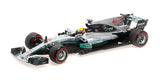 1:18 2017 Lewis Hamilton -- World Champion -- Mercedes-AMG W08 -- Minichamps F1
