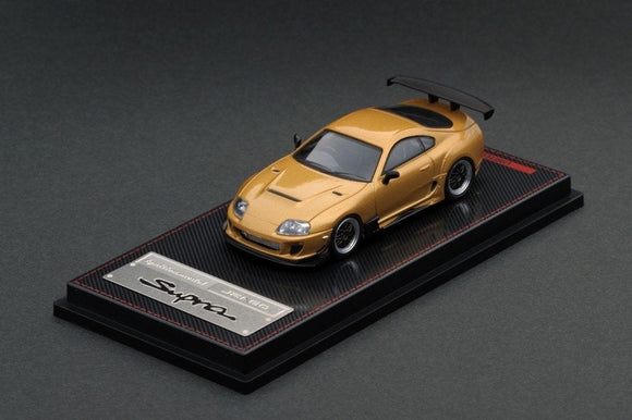1:64 Toyota Supra JZA80 RZ -- Gold -- Ignition Model IG1866