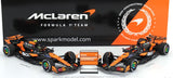 1:43 2024 Constructors Champion Twin Set -- McLaren MCL38 -- Spark F1
