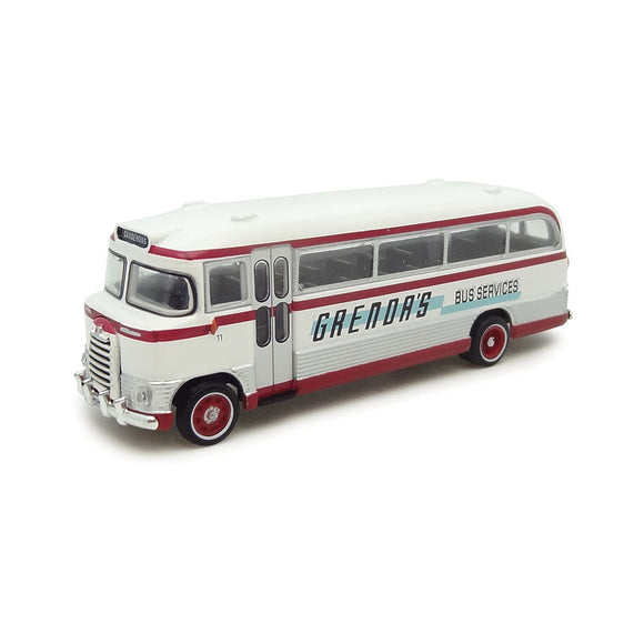 1:87 (HO) Grenda's Bus Services -- 1957-1959 Bedford SB Bus -- Cooee Classics