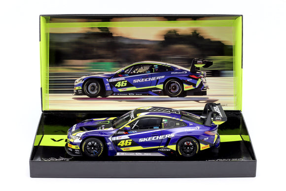 (Pre-Order) 1:18 2024 4 Hours of Le Castellet -- #46 Valentino Rossi BMW M4 GT3 -- Minichamps