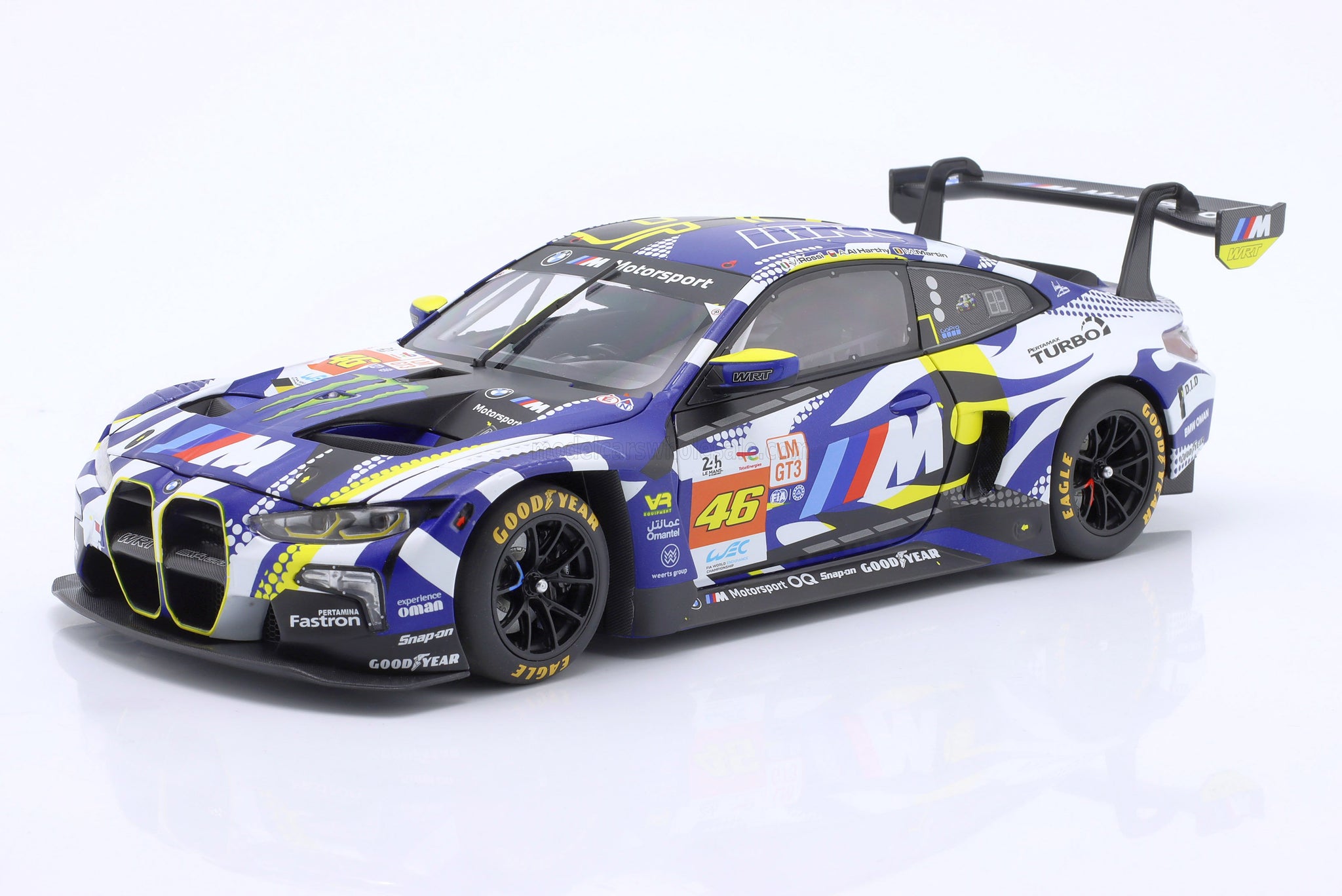 1:18 2024 Le Mans 24h -- #46 Valentino Rossi BMW M4 GT3