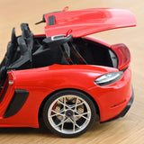 1:18 Porsche 718 Spider RS 2023 -- Guards Red -- Norev