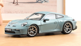 1:18 Porsche 911 (992) S/T 2023 -- Meissen Blue -- Norev