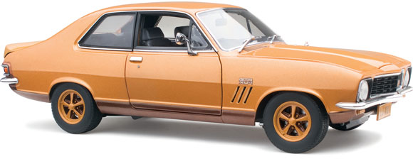1:18 Holden LJ Torana XU-1 GTR -- 50th Anniversary Gold -- Classic Carlectables