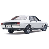 1:18 Holden HX GTS -- Cotillion White -- Classic Carlectables