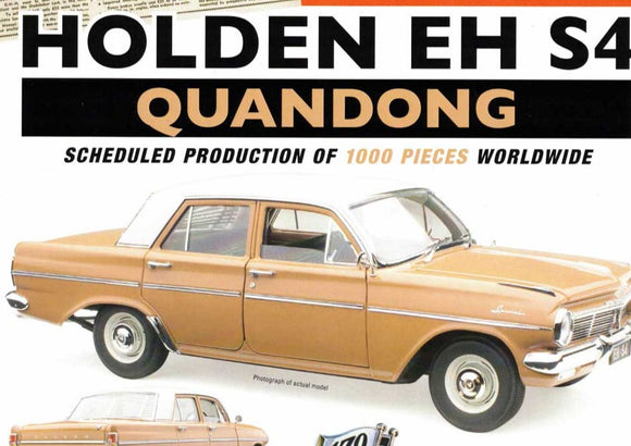 (Pre-Order) 1:18 Holden EH S4 -- Quandong -- Classic Carlectables