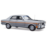 1:18 Ford XW Falcon GT-HO Phase II -- Silver Fox -- Classic Carlectables