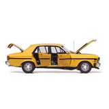 (Pre-Order) 1:18 Ford XW Falcon GT-HO Phase II -- Shell Yellow -- Classic Carlectables
