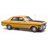 (Pre-Order) 1:18 Ford XW Falcon GT-HO Phase II -- Shell Yellow -- Classic Carlectables