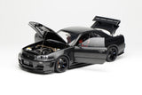(Pre-Order) 1:18 Nissan R34 Skyline GTR -- Full Carbon Fibre -- Motorhelix