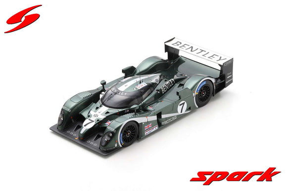 (Pre-Order) 1:18 2003 Le Mans 24h Winner -- #7 Bentley Speed 8 -- Spark