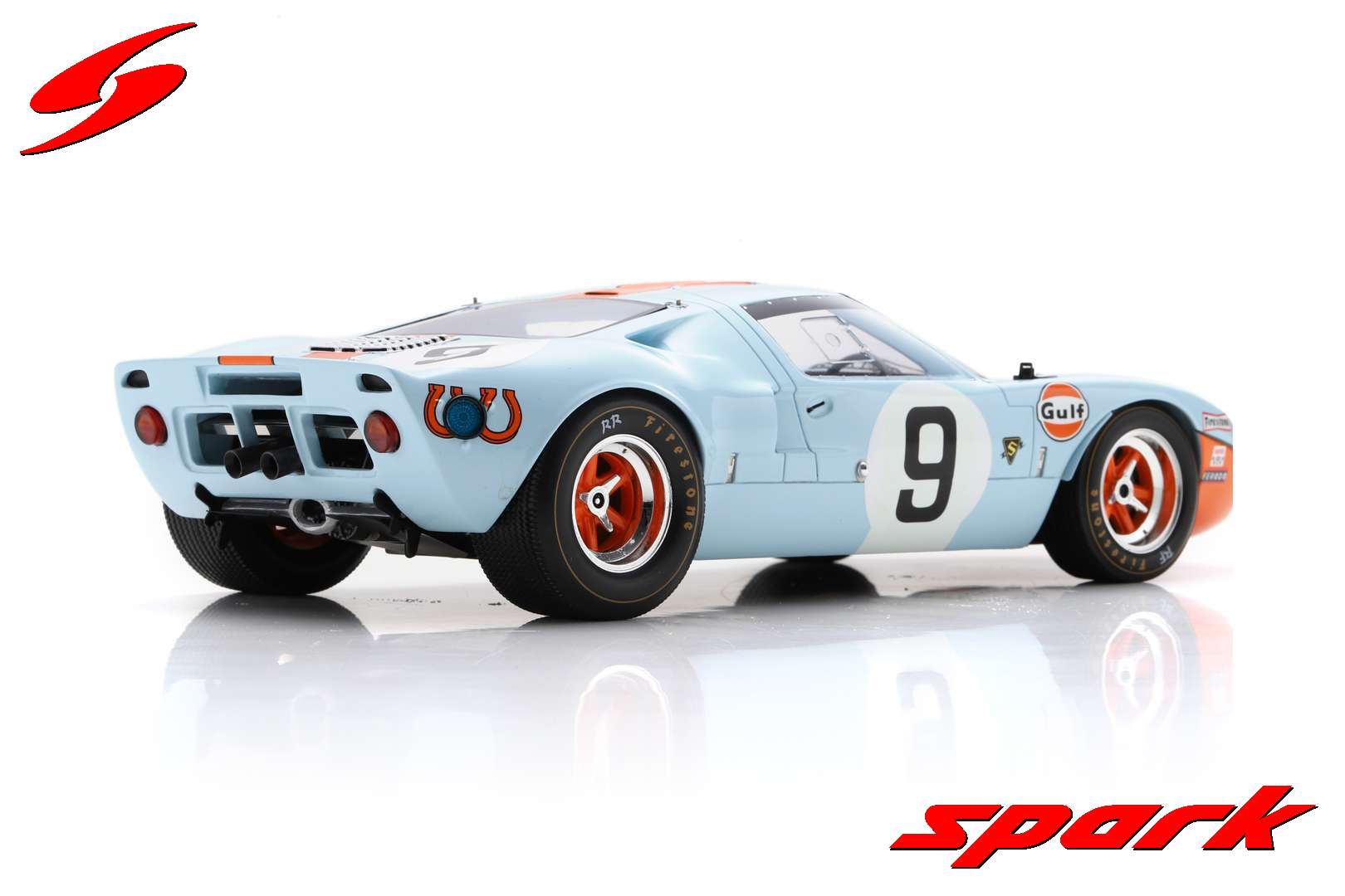 1:18 1968 Le Mans 24h Winner -- #9 Ford GT40 -- Spark