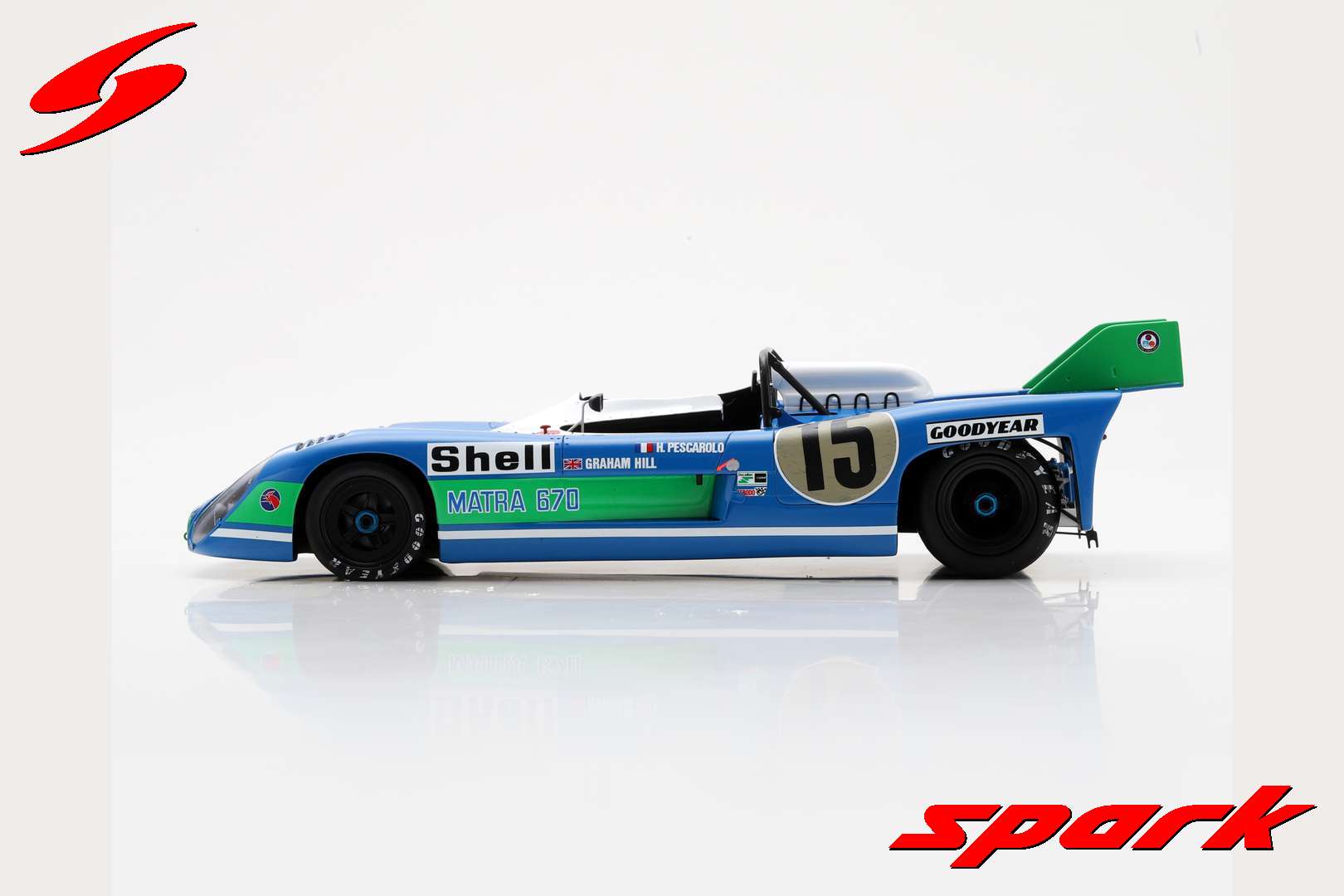 1/87 スパーク マトラ シムカ MS670 B Winner LM優勝 Spark Matra Simca MS670 B Winner 24h Le Mans 1973 #11 with