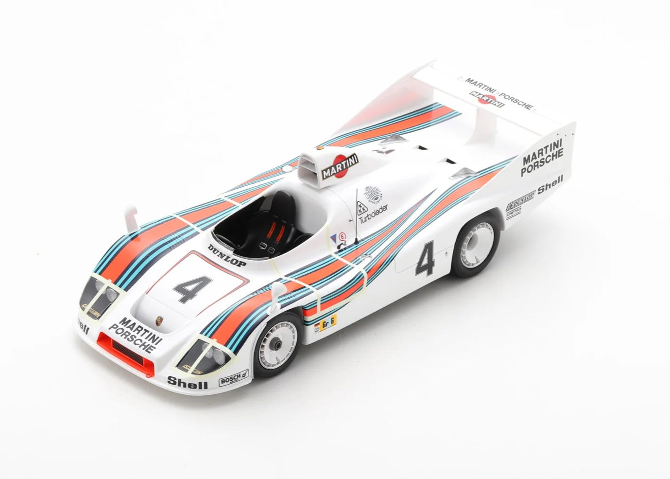 1:18 1977 Le Mans 24h Winner -- #4 Martini Porsche 936/77 -- Spark 1:18 1977 Le Mans 24h Winner -- #4 Martini Porsche 936/77 -- Spark