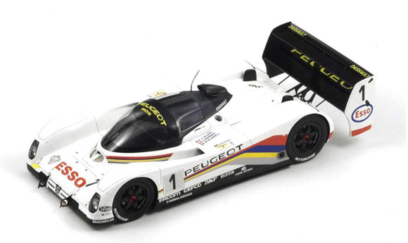 1:18 1992 Le Mans 24 Hour Winner -- #1 Peugeot 905 -- Spark
