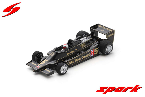 (Pre-Order) 1:18 1978 Mario Andretti -- World Championship Winner -- Lotus 79 -- Spark F1